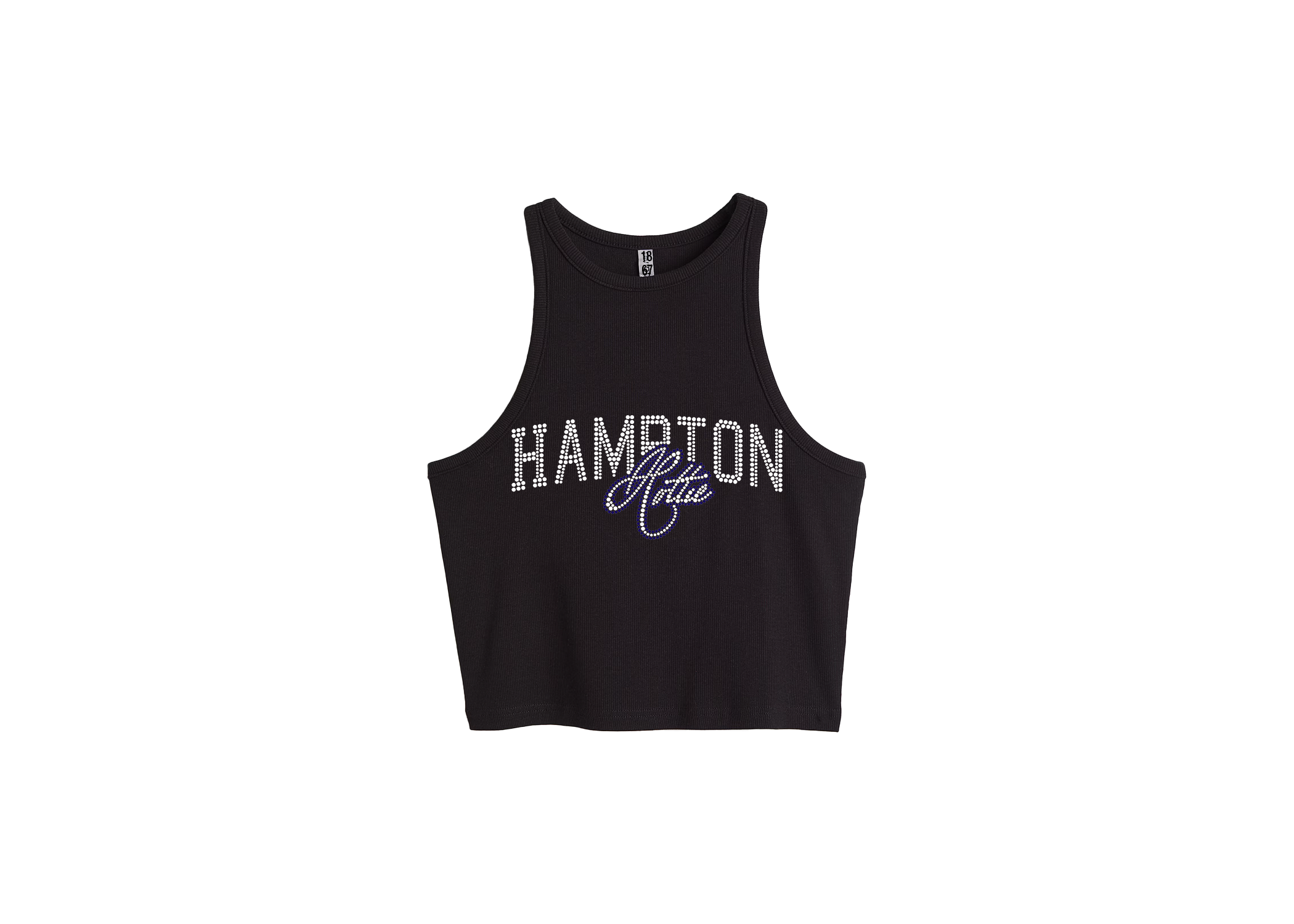 Hampton U Hottie Crop Tank Top - Ready To Ship *Read Description*