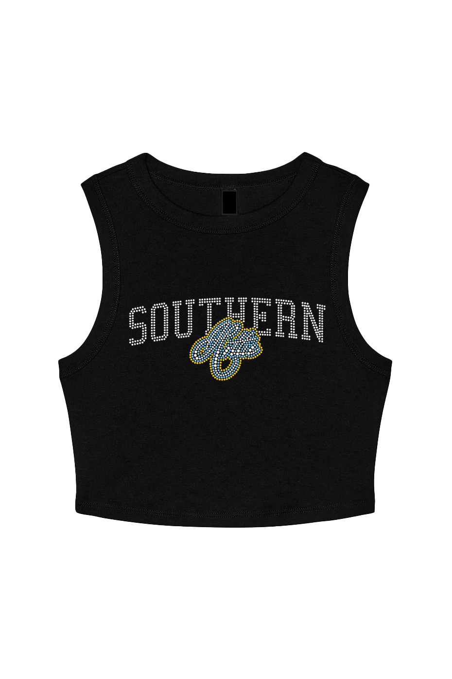 Southern Hottie Crop Tank Top - Ready to Ship  *Read Description*