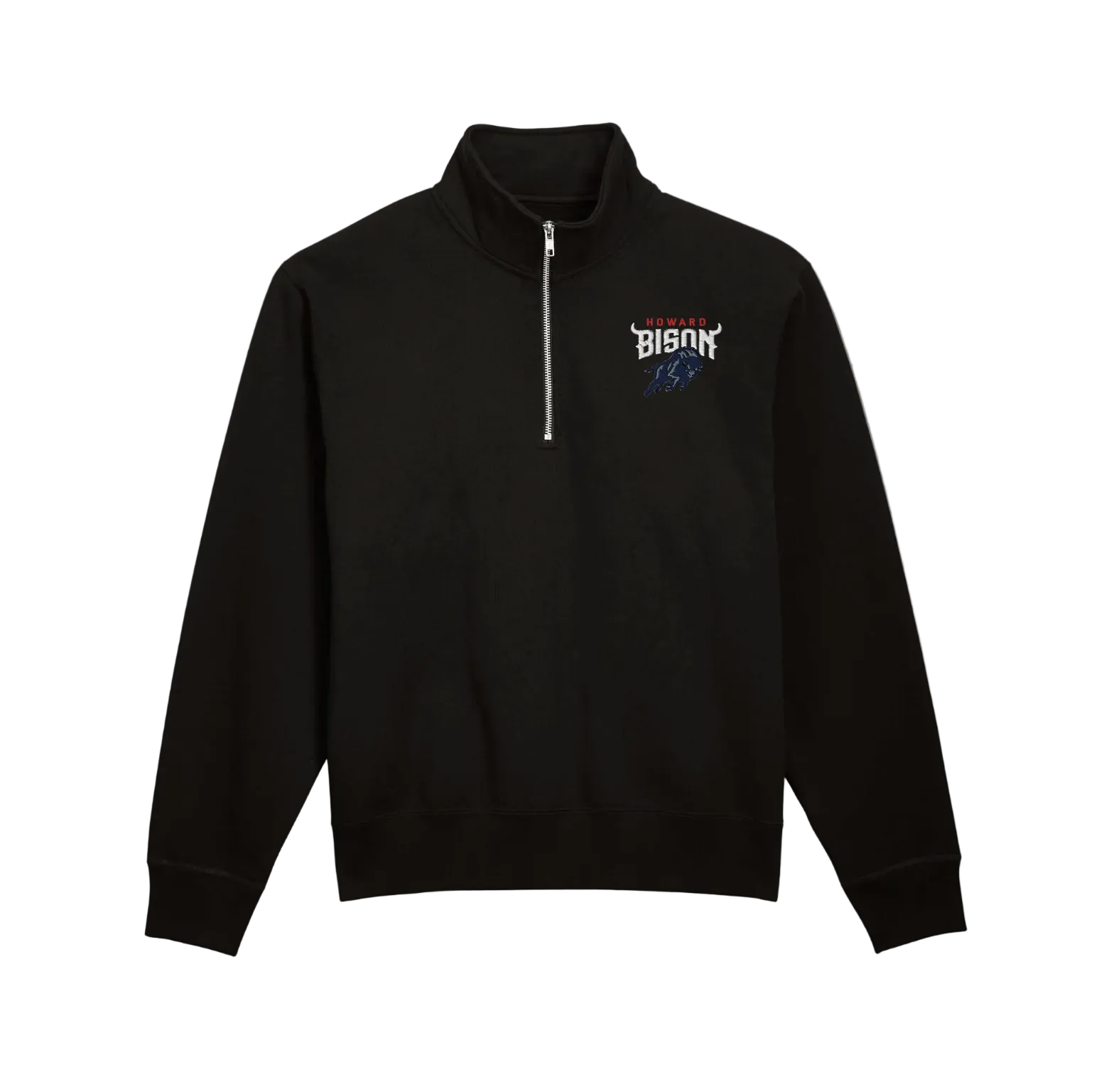 Black Howard Bison Quarter Zip -  *Read Description*