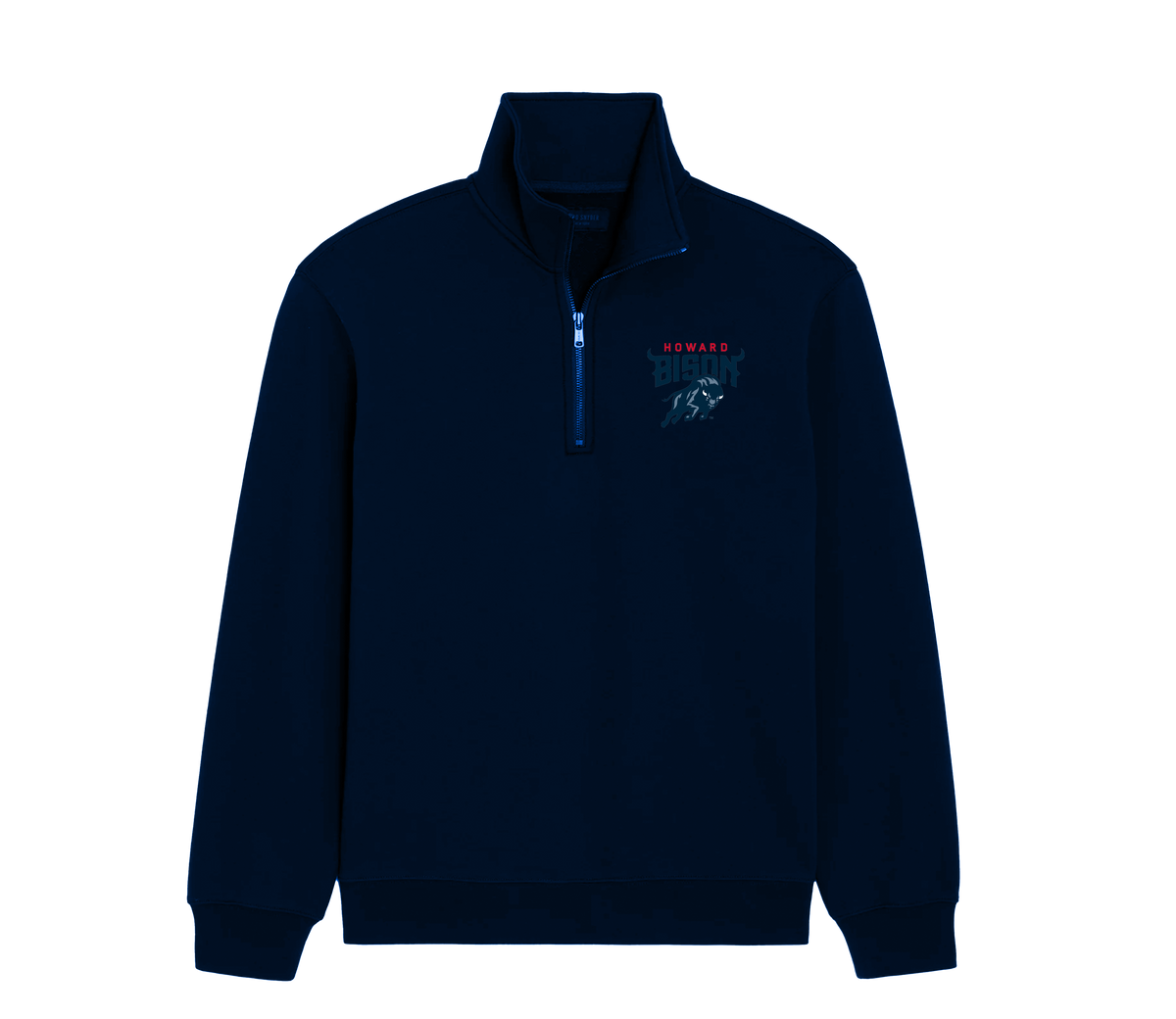 Navy Blue Howard Bison Quarter Zip -  *Read Description*